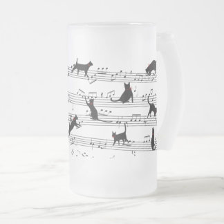 Chope Givrée Chat Jouer Note Musique, Chat Musique, Cadeau Chat