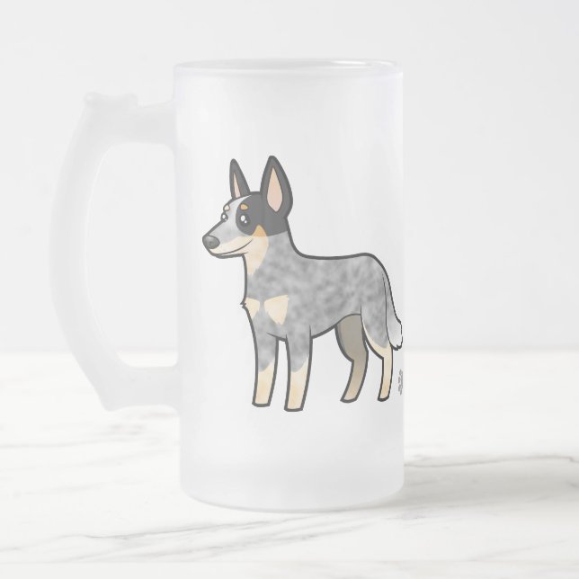 Chope Givrée Chien/Kelpie australiens de bétail de bande (Gauche)