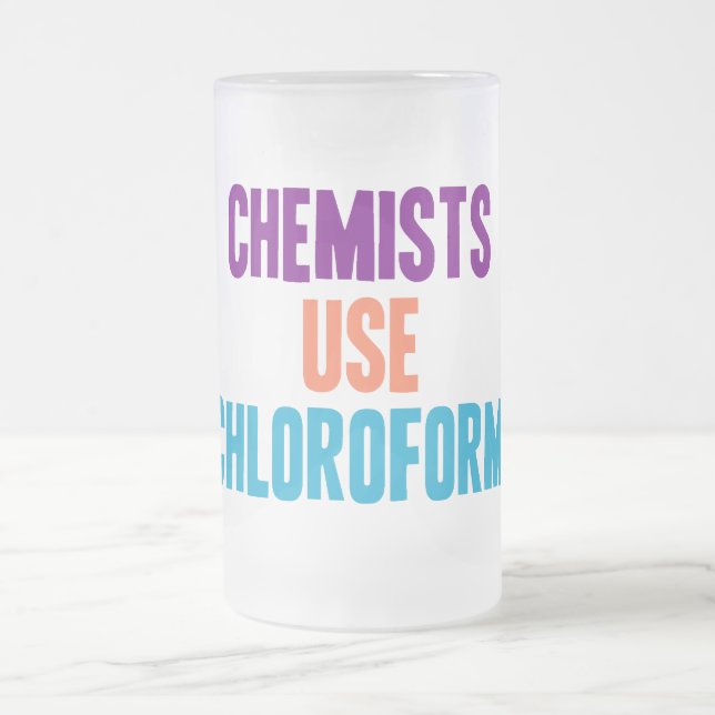 Chope Givrée Chloroforme d'utilisation de chimistes (Centre)