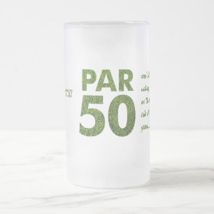 Chope Givrée Cinquantième fête d'anniversaire de golfeurs