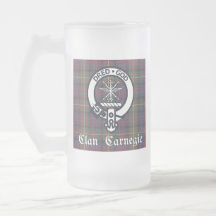 Chope Givrée Clan Carnegie Crest Tartan