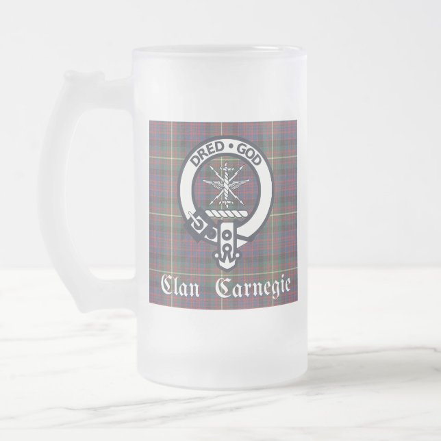 Chope Givrée Clan Carnegie Crest Tartan (Gauche)