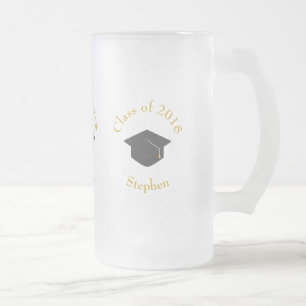 Chope Givrée Classe de capot de graduation noire de 20xx person