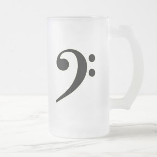 Chope Givrée Clef basse noire
