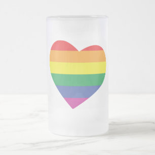 Chope Givrée Coeur gay pride