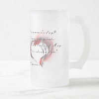 Coeur métallique avec sonnet de Shakespeare 18
