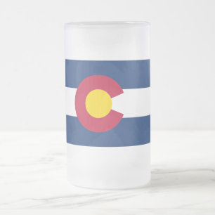 Chope Givrée Colorado : le drapeau de l'État du centenaire