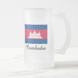 Chope Givrée Conception de drapeau du Cambodge