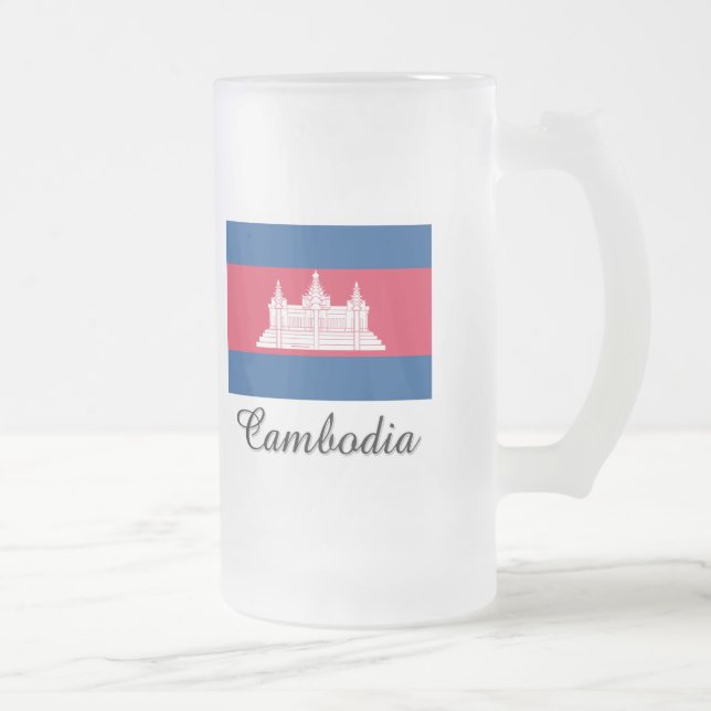 Chope Givrée Conception de drapeau du Cambodge (Droit)