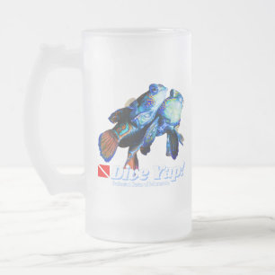 Chope Givrée Coupe de couple de poisson mandarin mignonne