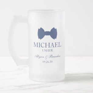 Chope Givrée Cravate Usher Blue Bow