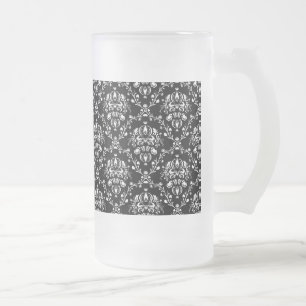 Chope Givrée Damas noir et blanc