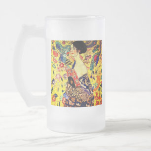 Chope Givrée Dame Gustav Klimt avec ventilateur