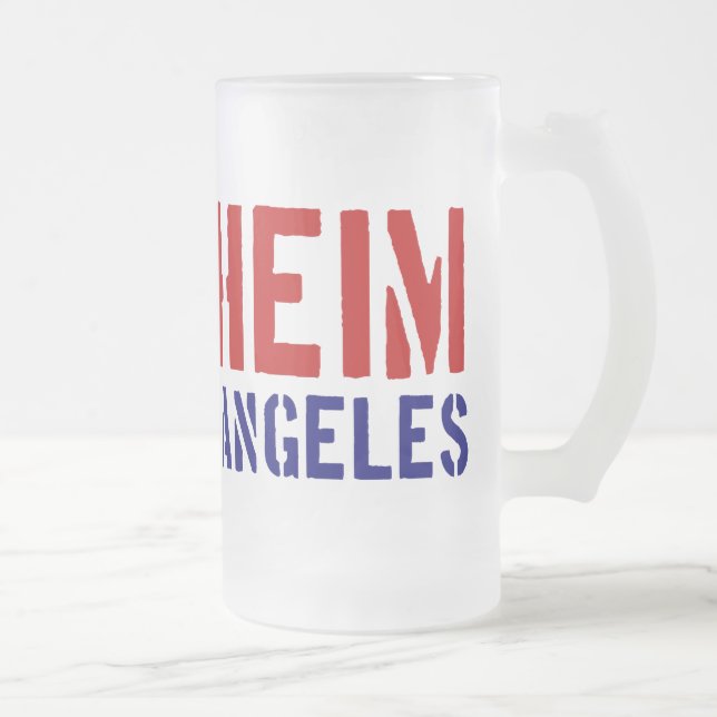 Chope Givrée D'Anaheim (pas Los Angeles) - montrez votre fierté (Droit)