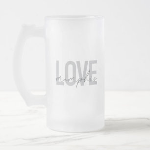 Chope Givrée Design simple, moderne, urbain, cool Love Memphis