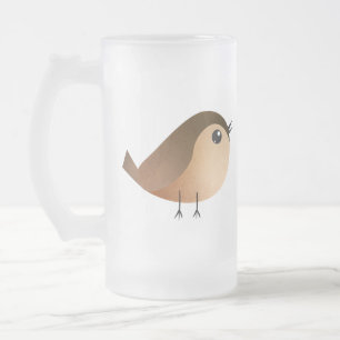 Chope Givrée Dessin d'Oiseau de Bruant