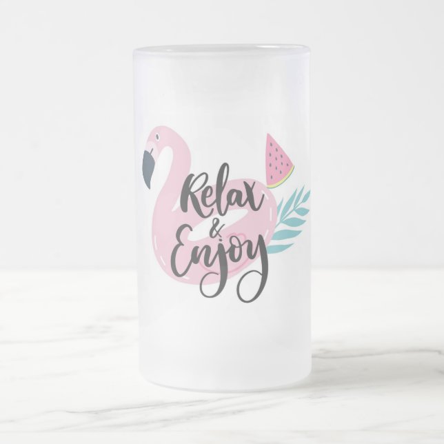 Chope Givrée Détendez-vous et profitez du Flamant rose (Centre)