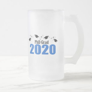 Chope Givrée Doctorat - Casquettes Et Diplômes De 2020 (Bleu)