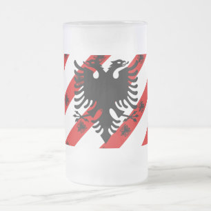 Chope Givrée Drapeau à rayures albanais