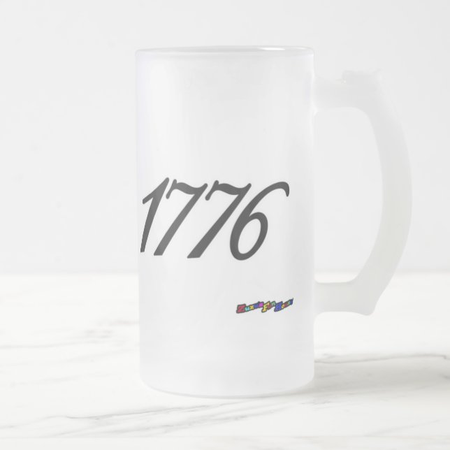 Chope Givrée drapeau américain - 1776 (Droit)