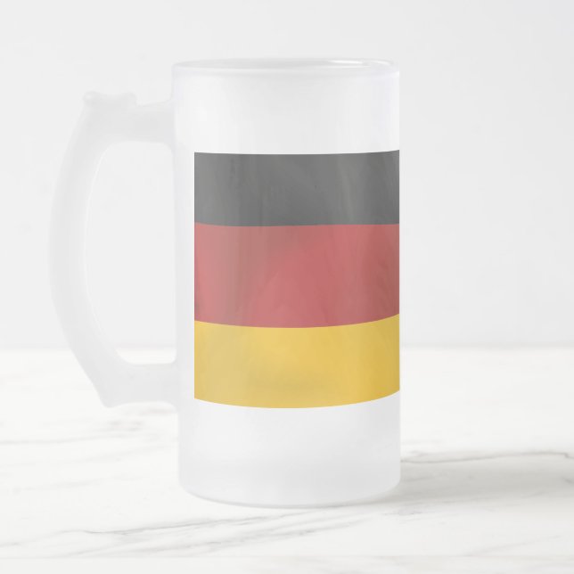 Chope Givrée Drapeau du Deutschland Allemagne Bundesflagge (Gauche)