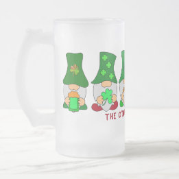 Chope Givrée Drôle de détente avec mes gnomes St Patrick
