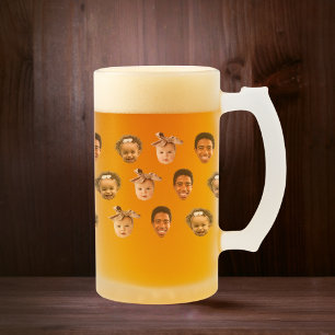 Chope Givrée Drôle papa personnalisé de 3 enfants Photo