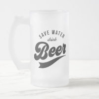Économisez de l'eau Boire Bière Fête des pères Cad