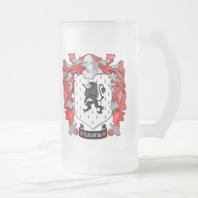 Chope Givrée Edwards Family Crest - Pays de Galles-Canada (Droit)