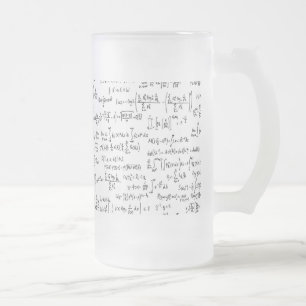 Chope Givrée Équations //de maths écrites par main
