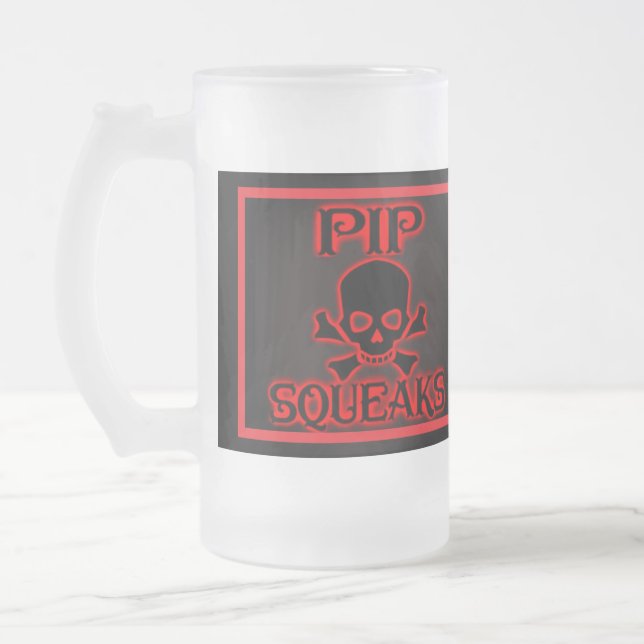 Chope Givrée "Étiquette noir" Pip Squeaks "Davey" (Gauche)