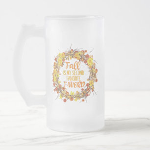 Chope Givrée Fall is My Second Favorite F-Word Funny Autumn
