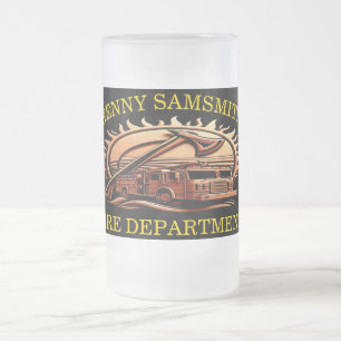 Chope Givrée Fiery Valor Intricablement Héroïque Conception De