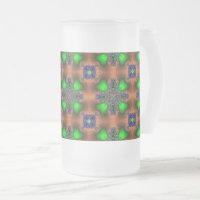 Fleurs Artdeco dans le style rétro