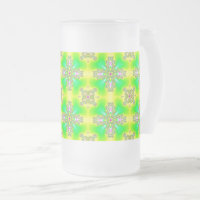 Fleurs Artdeco dans le style rétro
