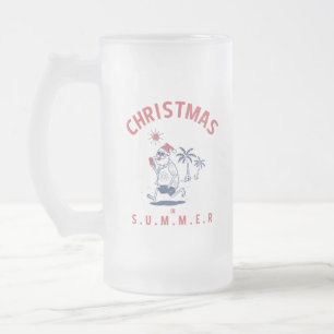 CHOPE GIVRÉE FUNNY PÈRE NOËL EN JUILLET