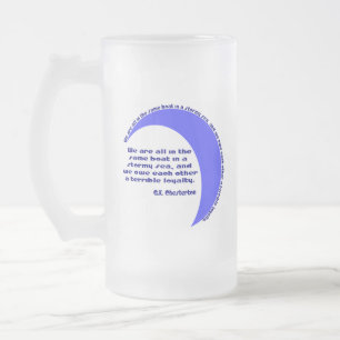 Chope Givrée G. K. Chesterton Mer orageuse