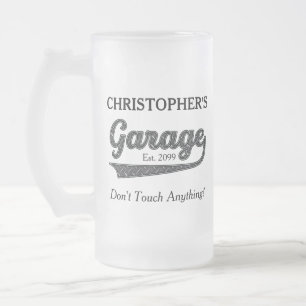 Chope Givrée Garage ne touchez pas à quelque chose Drinkware