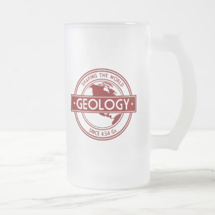 Chope Givrée Géologie formant le logo du monde (Amérique du