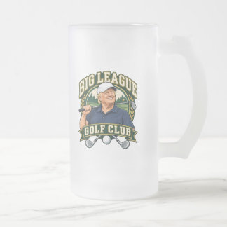Chope Givrée Grand club de golf Big League verre givré recto-ve