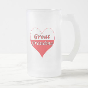 Chope Givrée Grand grand-mère Coeur polonais