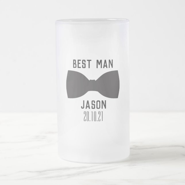Chope Givrée Groom Best Man Wedding Party Cadeau  (Centre)