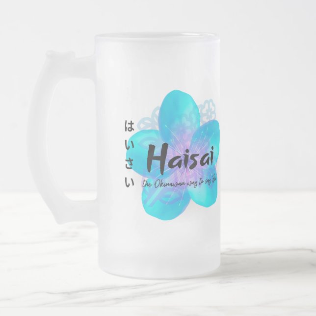 Chope Givrée "Haisai" est la façon okinawaïenne de dire HI ! Mu (Gauche)