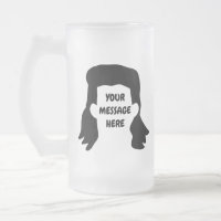 Illustration de Mullet de message personnalisé amu
