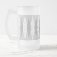 Jacquard gris moderne du milieu du siècle Froid Ve
