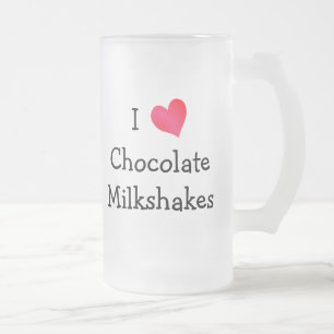 Chope Givrée J'Aime Les Milkshakes Au Chocolat
