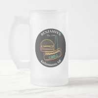 Jardin Grill avec hamburgers Vaisselle