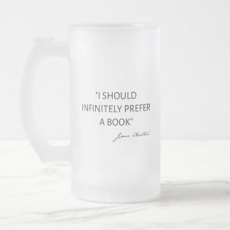 Chope Givrée Je Préfère Infiniment Un Livre I - Jane Austen