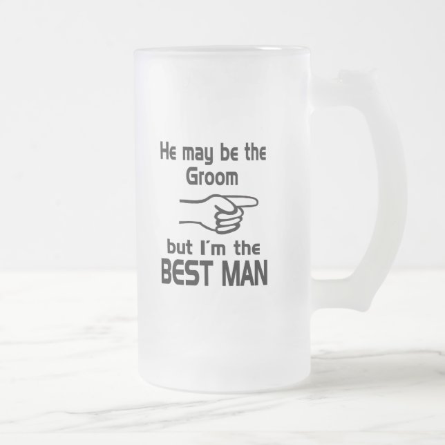 Chope Givrée Je suis le meilleur homme (Droit)