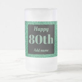 Chope Givrée Joli cadeau d'anniversaire personnalisé en verre 8